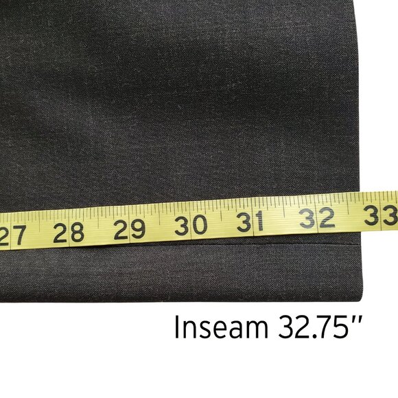 Express Studio Editor Pants Trousers Career Work Office Wear Dark Brown Size 4 - Picture 12 of 14